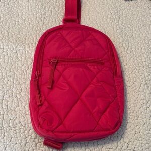 Vera Bradley Quilted Hot Pink Shoulder Bag